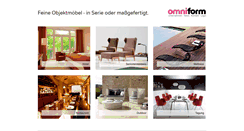 Desktop Screenshot of omniform.net